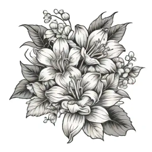 March Birth Flower And August Birth Flower