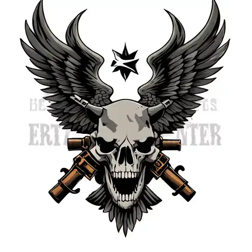 Something Military Symbolic Tattoo Design