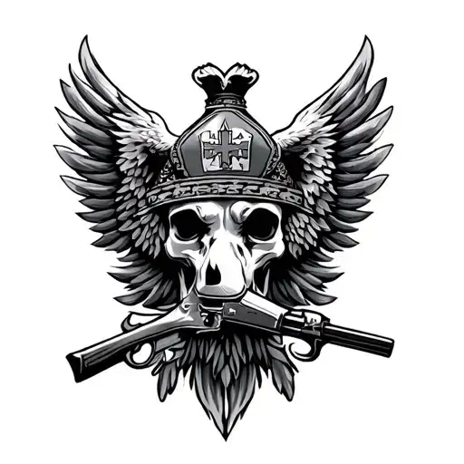 Dutch Military Tattoo Design