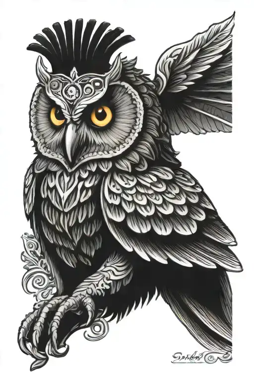 Sicilian Style Owl