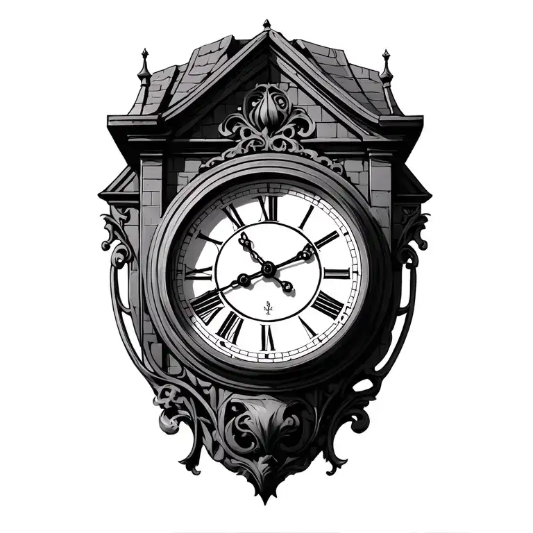 Grandfather Clock Tower Castle