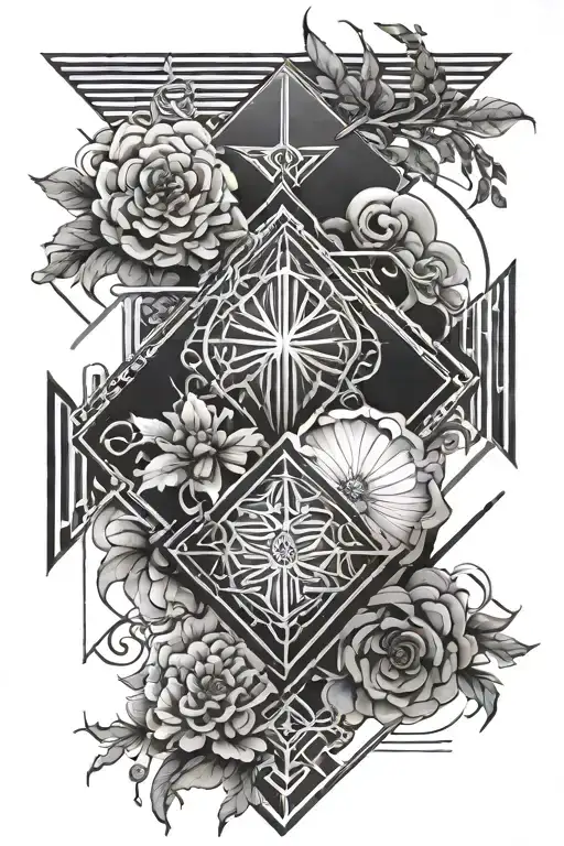 Japanese Gothic Geometric Simple