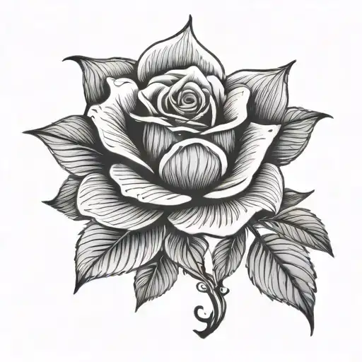 Infinity Symbol Rose