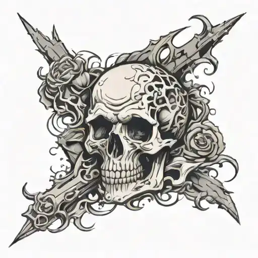 Destruction Is Just A Form Of Creation With Skull