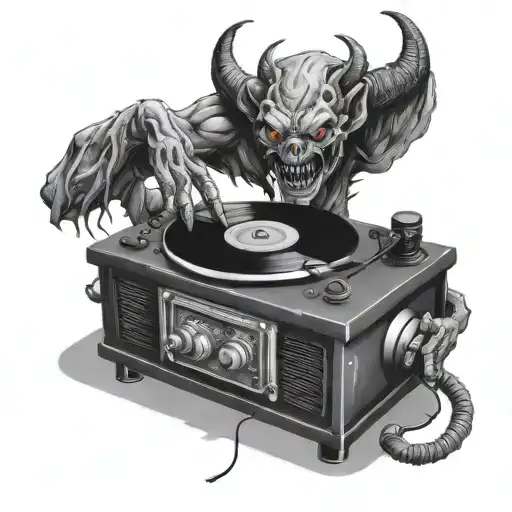 Demon Record Player