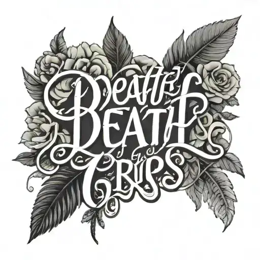 Jlo Cursive Style With Death Grips Aesthetic