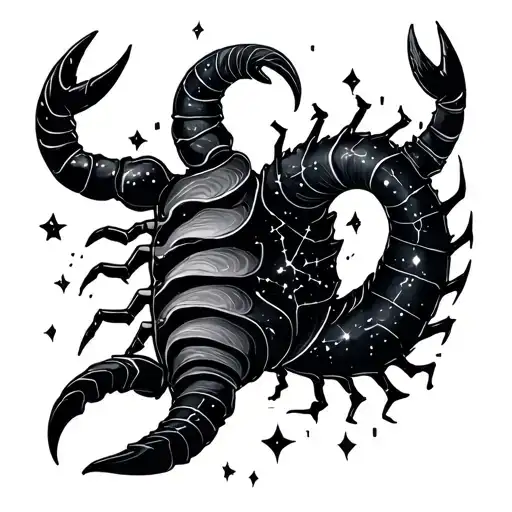 Scorpio And Capricorn Constellation Merging