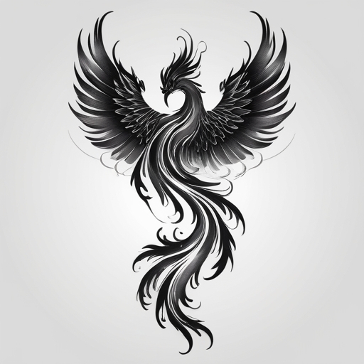 Crimson Path of the Phoenix’s Radiance