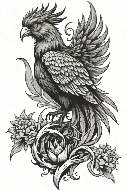 Tropical Phoenix Rising From The Ashes