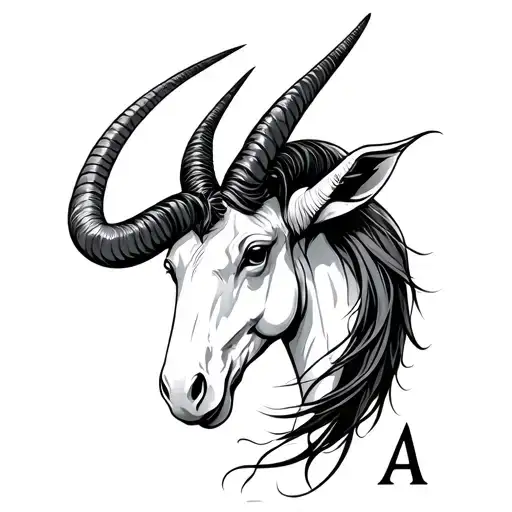 Capricorn With An A Like The First Name Of My Girlfriend And Lamour