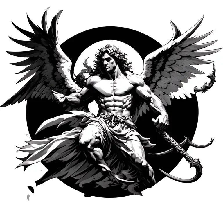 Arc Angel Michael Fighting