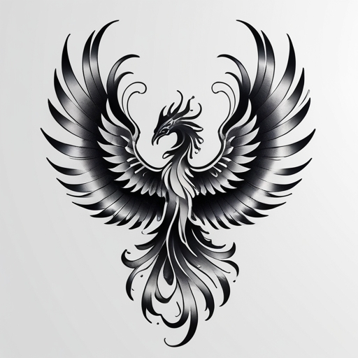 Silver Phoenix Wings