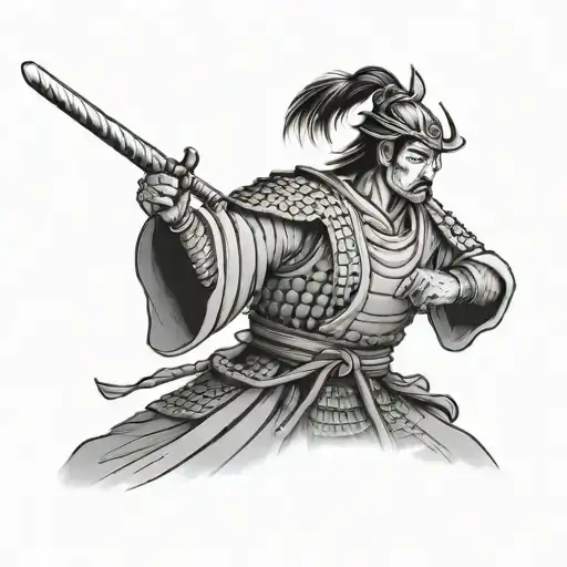 Samurai Standing