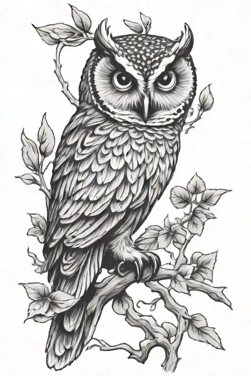Owl Sitting