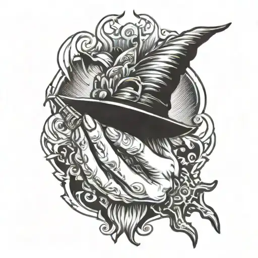 Witch Hand Holding
