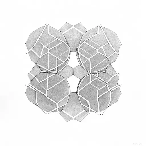 Hexagons With Empty Space