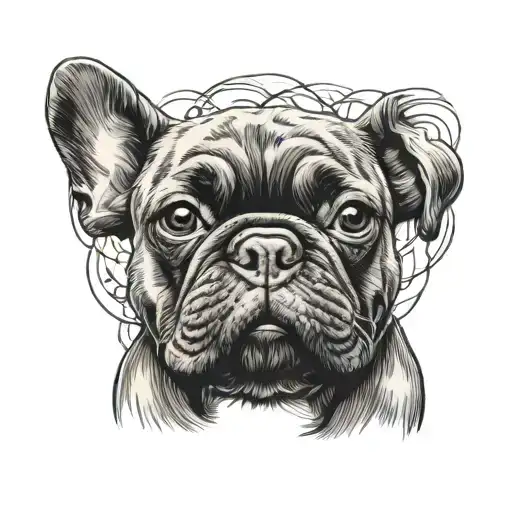 French Bulldog Black