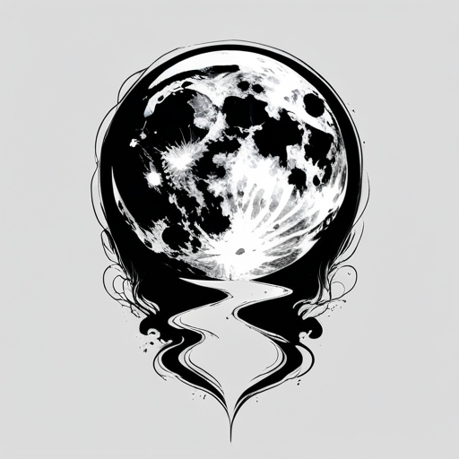 Crimson Path of the Eternal Moon