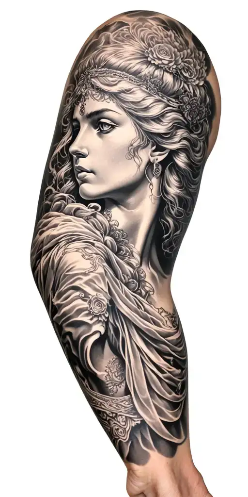 Renaissance Sleeve On Arm