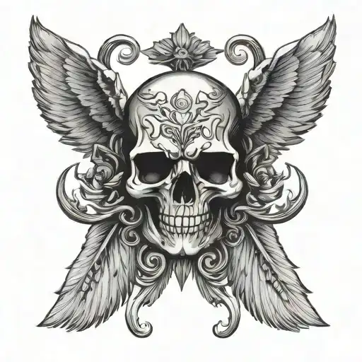 Scarabeus Skull Wings