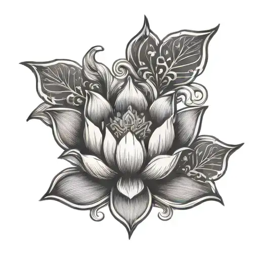Lotus Flower Coat Of Arms