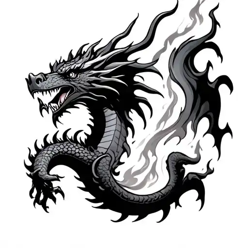 Dragon Breathing Fire