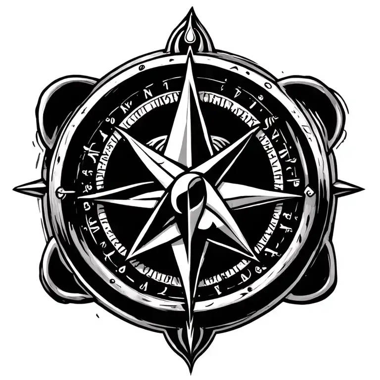 Compass And Triquetra