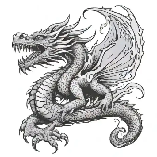 Dragon Breathing Fire