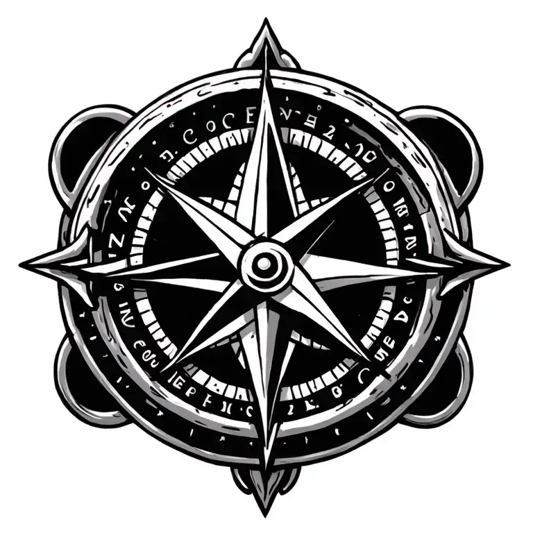 Compass And Triquetra