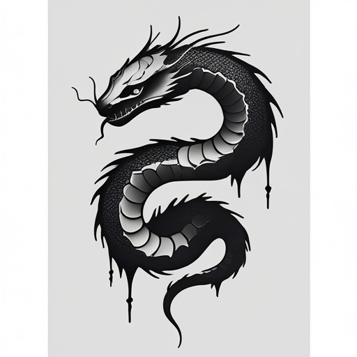 Tears of the Serpent’s Path Tattoo idea