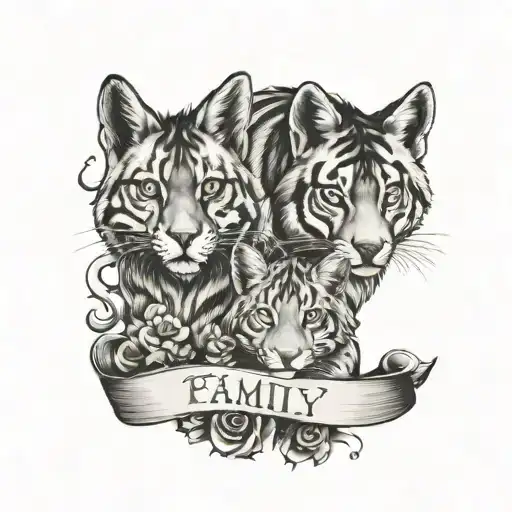 Family Spirit Love Animal