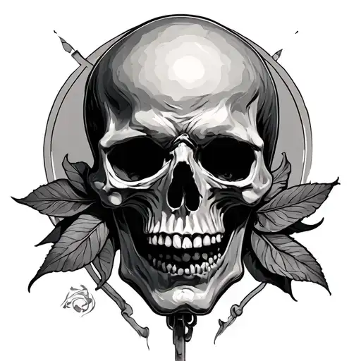 Dark Presentation Of Death