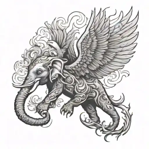 Elephant & Phoenix Rising Phoenix