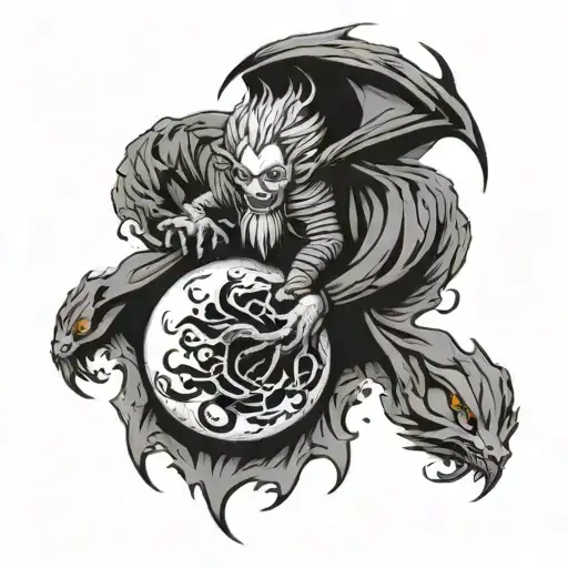 Deathly Hallow Harry Potter Supernatural Dragon Ball