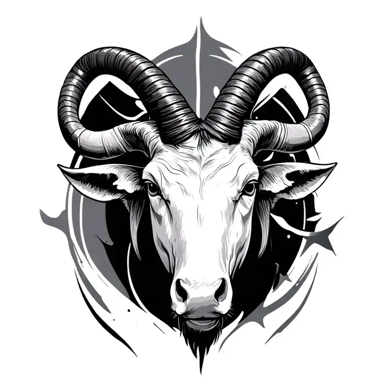 Capricorn Taurus Zodiac Symbol