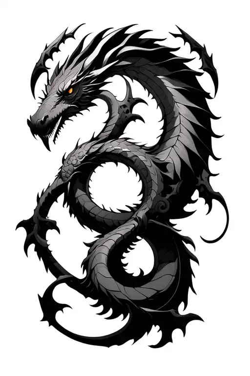 Black Sun Pyramids Ouroboros Dragon Dodechadron