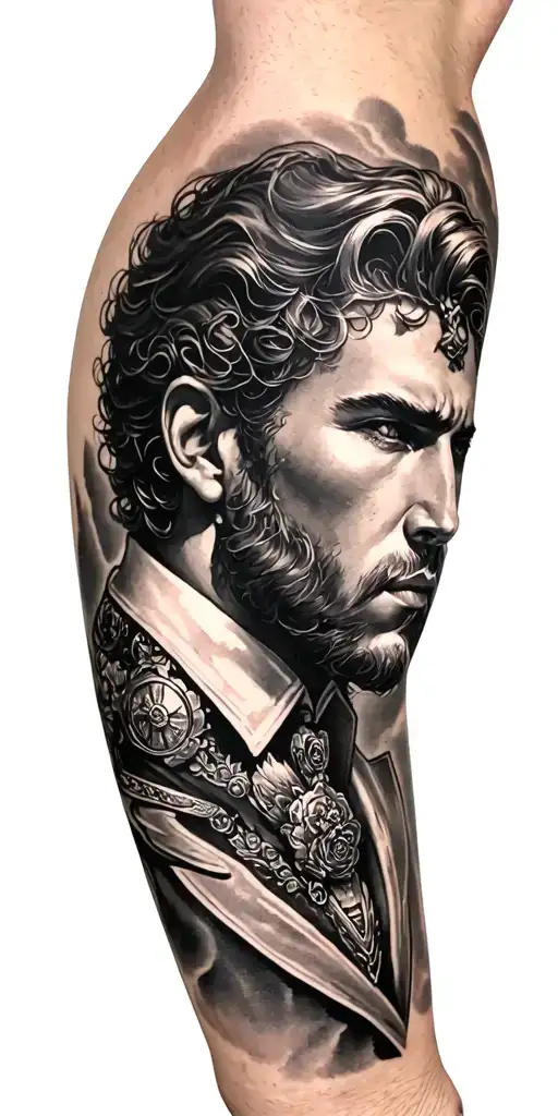 Kaiser Tatoo With Realism Al Over De Arm