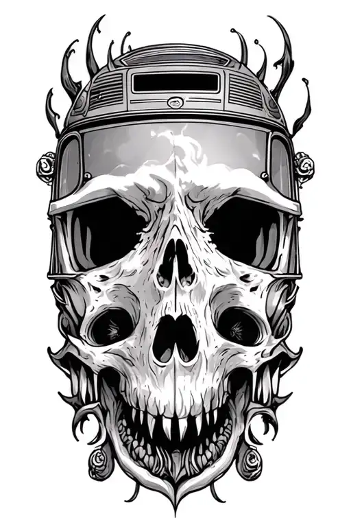 Gaged Sucubbus Tattoo Design