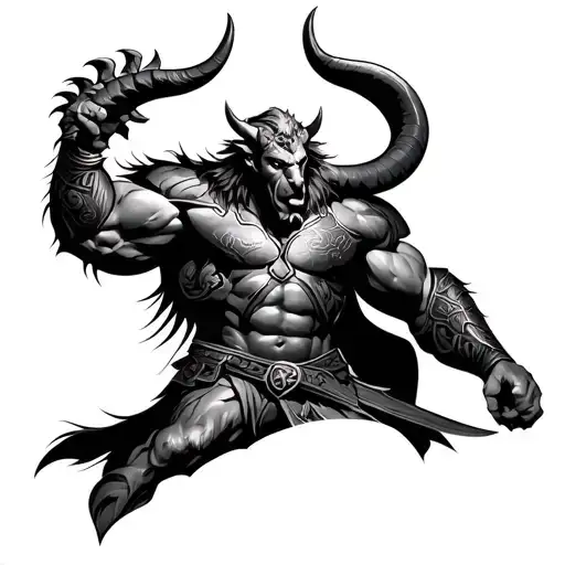 Spartan Warrior Minotaur