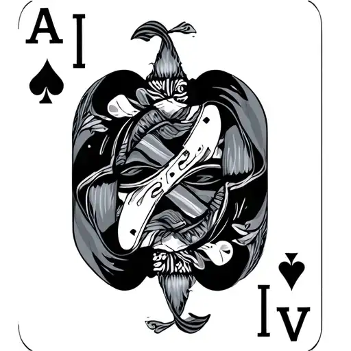 Playing Card Depicting