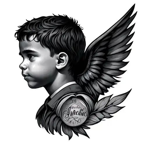 Memorial Tattoo Little Brother