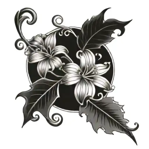 Small Vine Of Flowers