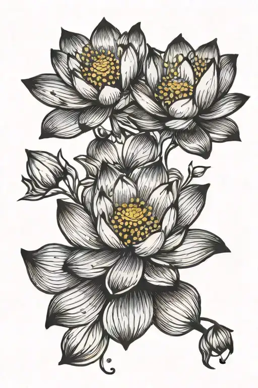 Small Lotus Flowers