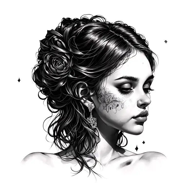 Chubby White Girl With Stretchmarks