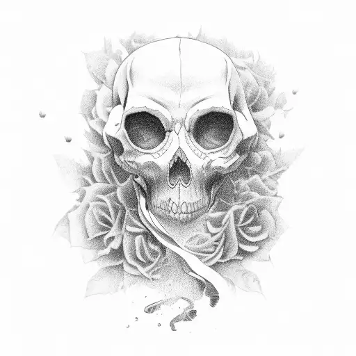 Bipolar With Mexican Death Day Style