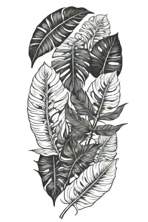 Tropical Leaves