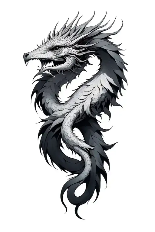 Mythological Creatures Intertwined