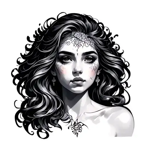 Shoulder Tattoo Medium Size