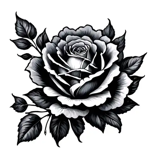 Shoulder Tattoo Medium Size