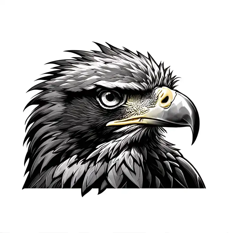 Eagle Looking Forward